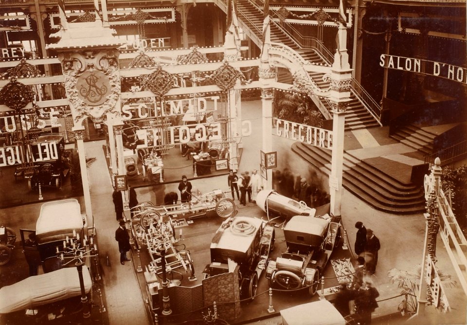 Stand Grégoire, au Salon de l'Automobile 1910
