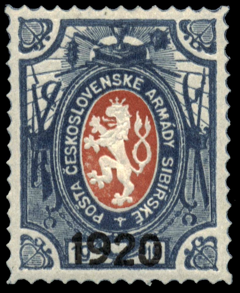 Stamps of Czechoslovak legion1920
