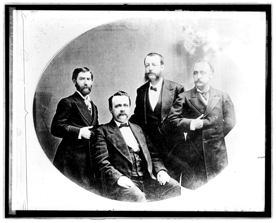 Standard Eng. Co., four original members of the Knights of Pythias LCCN2016852019