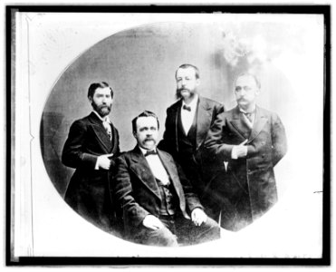 Standard Eng. Co., four original members of the Knights of Pythias LCCN2016852019