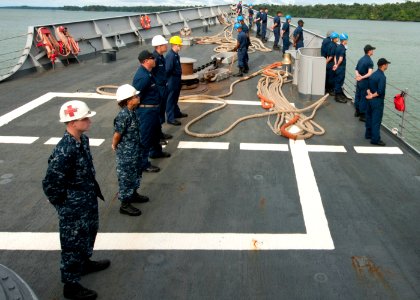 Standing at parade rest 120704-N-NL541-101