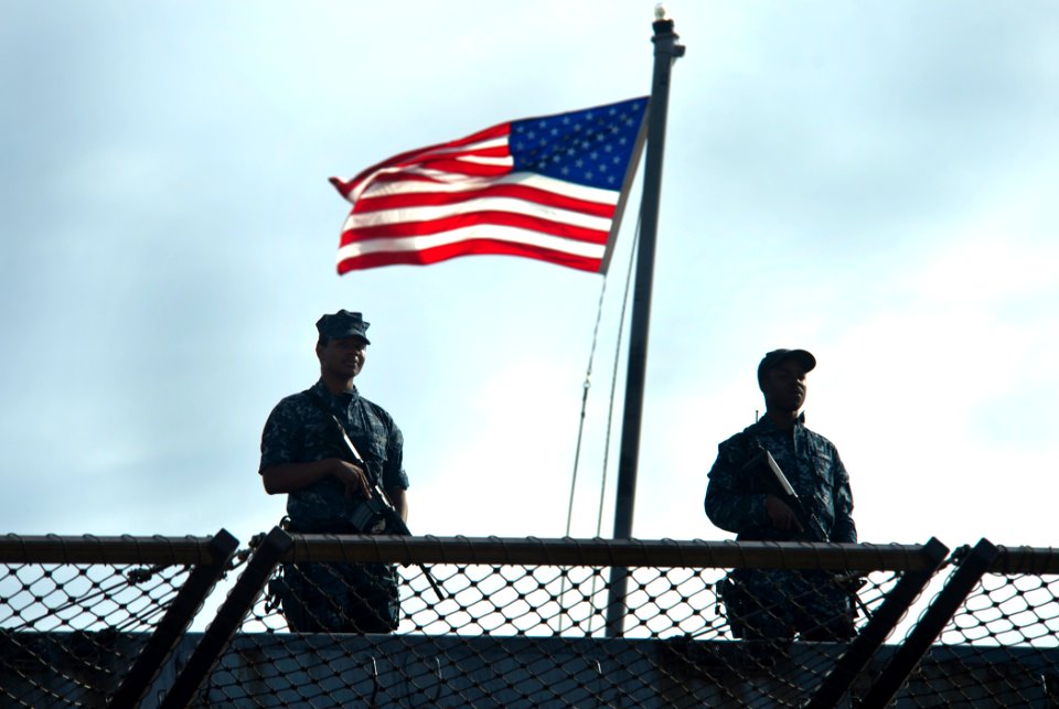 Standing watch 130927-N-WX580-016