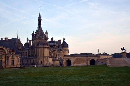 Castle castle of chantilly palace