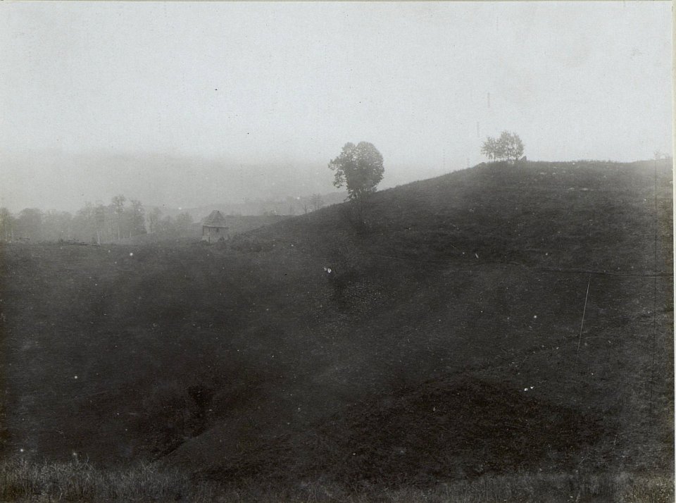 Standpunkt des Trainlagers und der Proviantur im Sattel ca.2000 Schritte nordöstlich Cavcici Kote 813 (BildID 15660678)