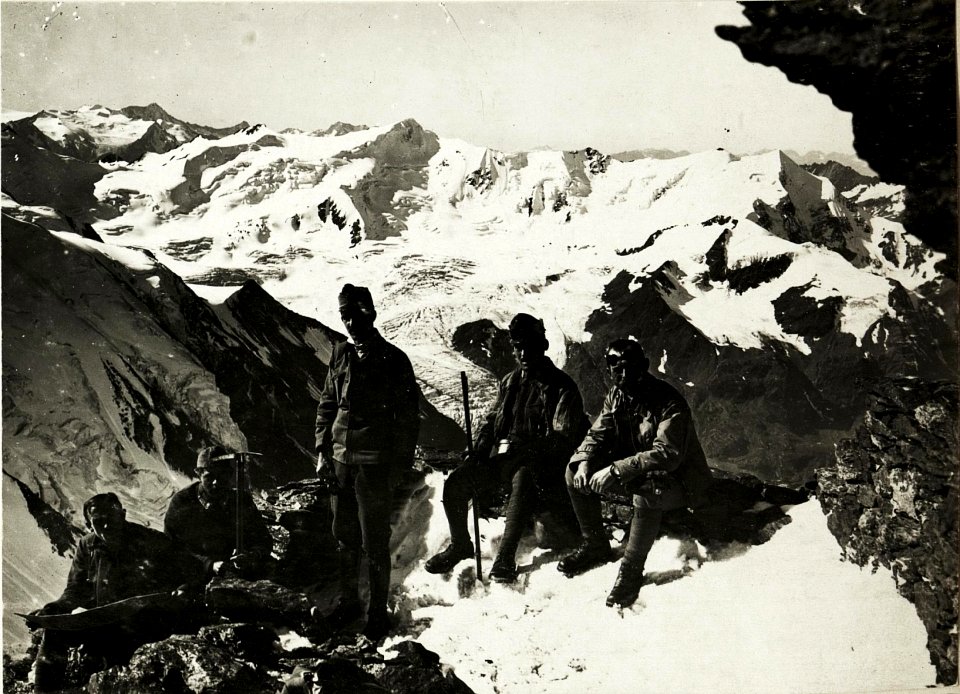 Standpunkt Cevedalespitz, Blick auf Rosolegletscher (BildID 15421522)