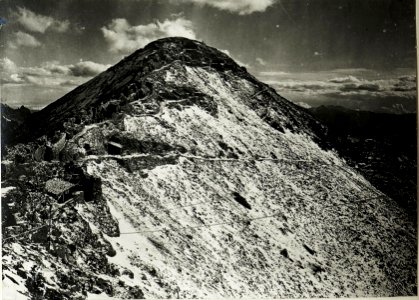 Standpunkt Cima di Cupola, Cima di Cupola und. Cima d' Asta. ( Fortsetzung zu WK1 ALB018 04725a) (BildID 15428628)