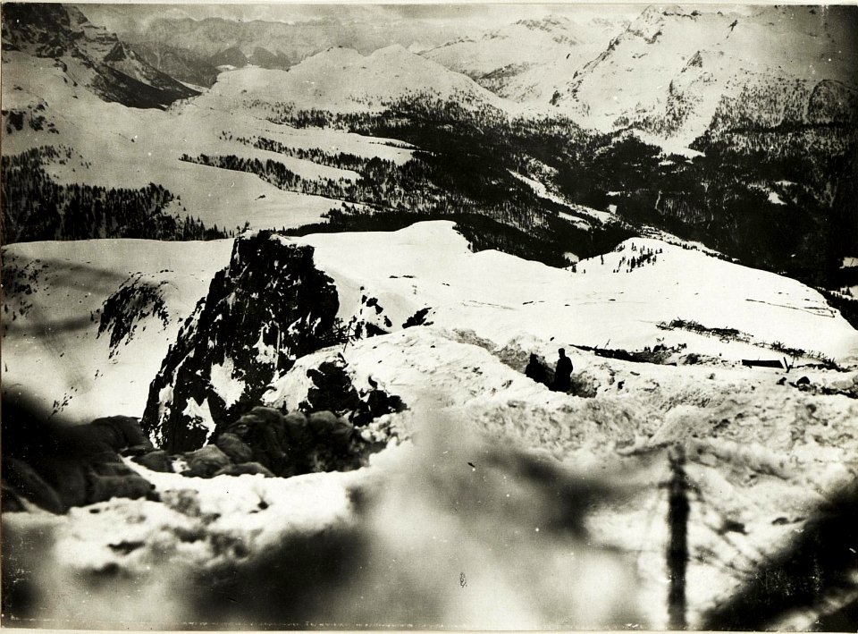 Standpunkt Cima di Bocche, von Pala-Gruppe bis Castellazzo. (BildID 15418427)