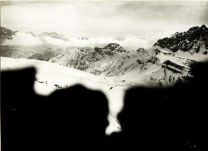 Standpunkt Cima di Bocche, von Passo Valles bis Pala-Gruppe Monte Mulaz (BildID 15418385)
