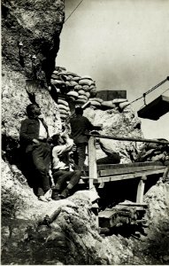 Standpunkt Forame, Beschießung eines feindlichen Flugzeuges. (BildID 15424484)