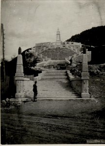 Standpunkt Cop di Cassa. Aufstieg zum Heldenfriedhof in Bondo. (BildID 15635115)