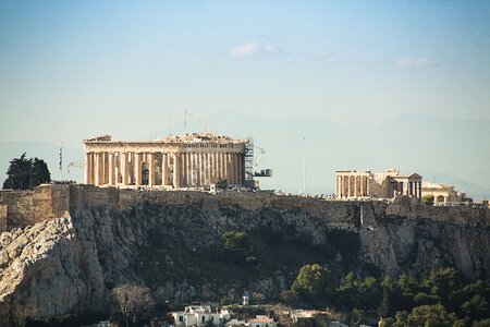 Ancient europe acropolis photo