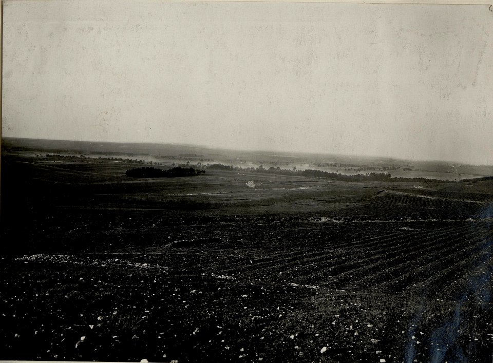 Standpunkt Höhe unterhalb Kote 411 nördl.von Kotovice.Angriffsfeld westlich von Kotovice in der Richtung der Ruine Niegowa. (BildID 15537521)