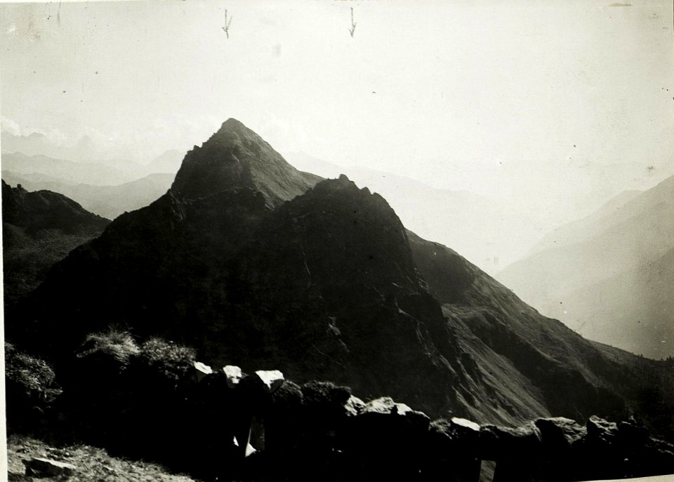 Standpunkt Formenton (Südseite), Panorama von Cardinal bis Cima di Cupola, (2. Teilbild zu WK1 ALB018 04724a) (BildID 15428593)