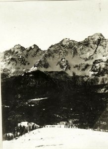 Standpunkt Kreuzberg, Panorama Croda di Campo bis Rotwand. (2.Teilbild zu WK ALB 03685a) (BildID 15416689)
