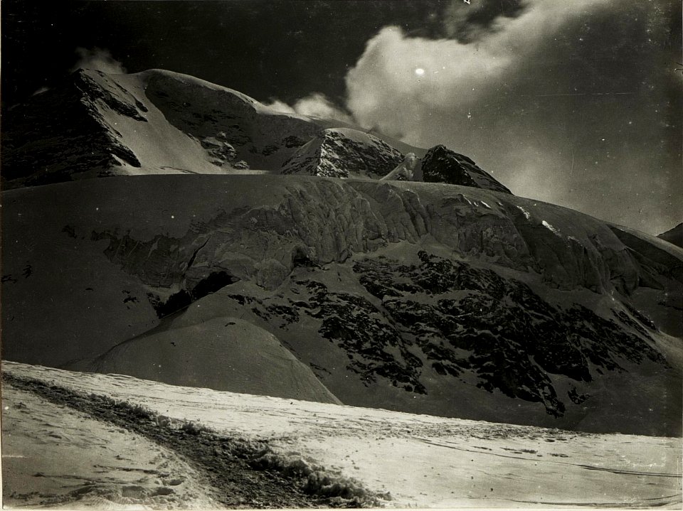 Standpunkt Marmolatagletscher, Punta Penia-Gletscherabbruch. (BildID 15418553)