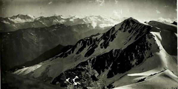 Standpunkt Monte Vioz, Blick gegen die Adamellogruppe. (BildID 15425936)