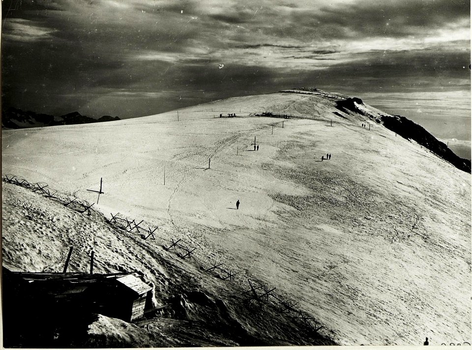 Standpunkt Monte Vioz-Vorgipfel, Blick gegen Monte Vioz. (BildID 15422863)