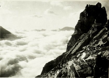 Standpunkt Passo Paradiso, Wolkenmeer über Tonalepass. (BildID 15423346)