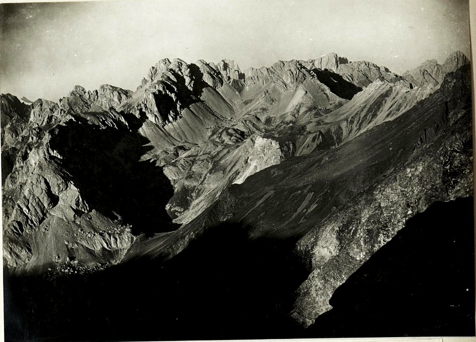 Standpunkt Rizzoni, Blick gegen Passo Selle bis Val Selle. (BildID 15422744)