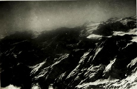 Standpunkt San .Mattéo, Panorama von Presanella bis Ortlergruppe. (1. Teilbild = WK1 ALB017 04581a) (BildID 15426930)