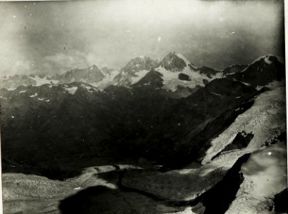 Standpunkt San Mattéo, Panorama von San Mattéo bis Palon della Mare. (4. Teilbild = WK1 ALB017 04574a) (BildID 15426832)