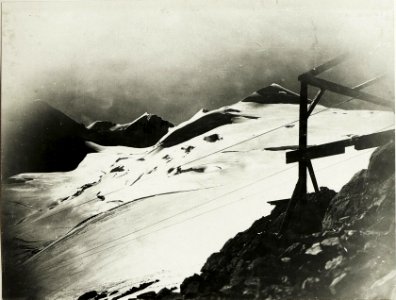 Standpunkt Seilbahn Livrio, Cristallo mit der Geisterspitze. (BildID 15425586)