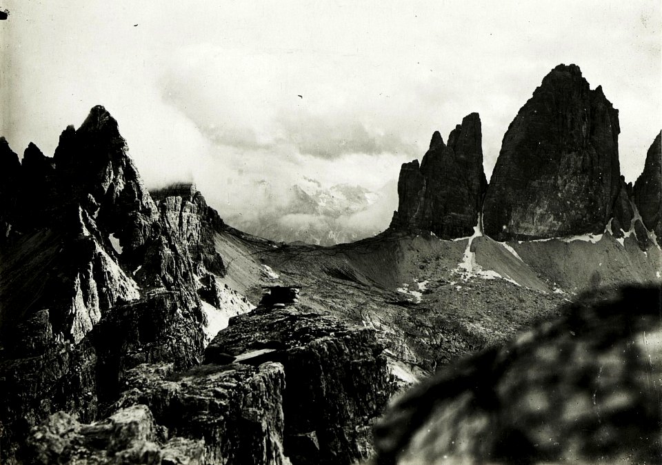 Standpunkt Toblingerknoten, von Paternkofel bis Sextnerstein. (BildID 15423819)