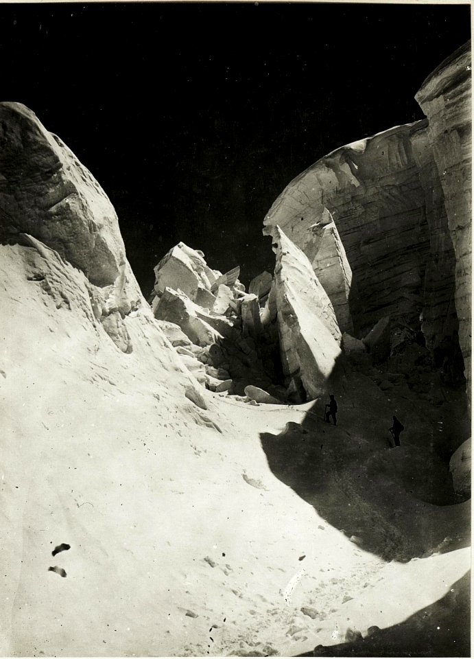 Standpunkt, 2800, Marmolatagletscher, Gletscherwirrnis. (BildID 15418630)