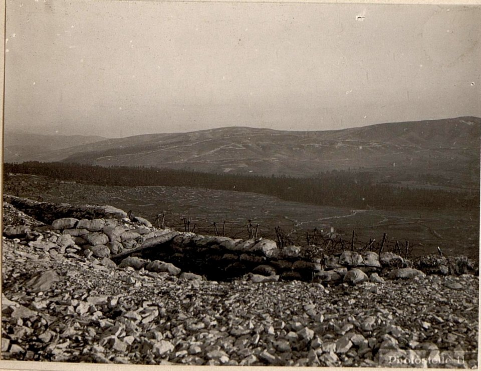 Standpunkt, Monte Katze. Monte Sisemol und Costa di Val Bella. (BildID 15635798)