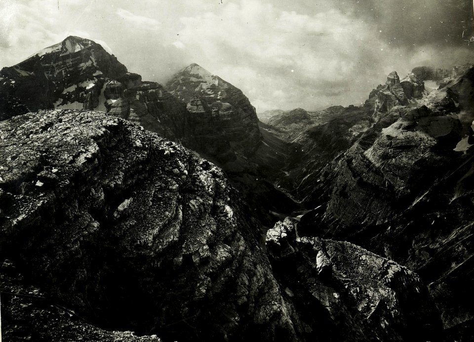Standpunkt Vallon Bianco, Blick von Vallon Bianco in das Travenanzestal (BildID 15426286)