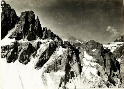 Standpunkt Wurzbachstellung, Eigene Elferscharte, Obernbachernplateau. (BildID 15420136)