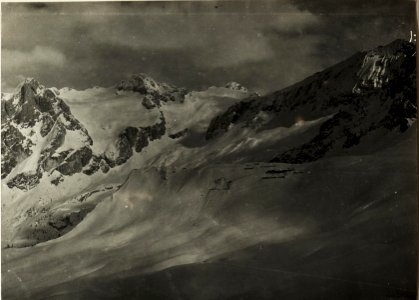 Standpunkt westliche Marmolata, Ombrettastellung, Sass Vernel, Ombrettolapass, Cima Cadina. (BildID 15415085)