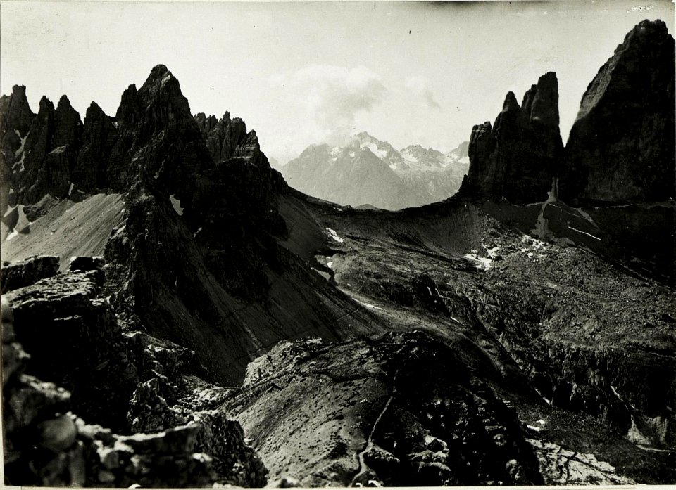 Standpunkt Toblingerknoten, von Paternkofel bis Sextnerstein. (BildID 15423826)