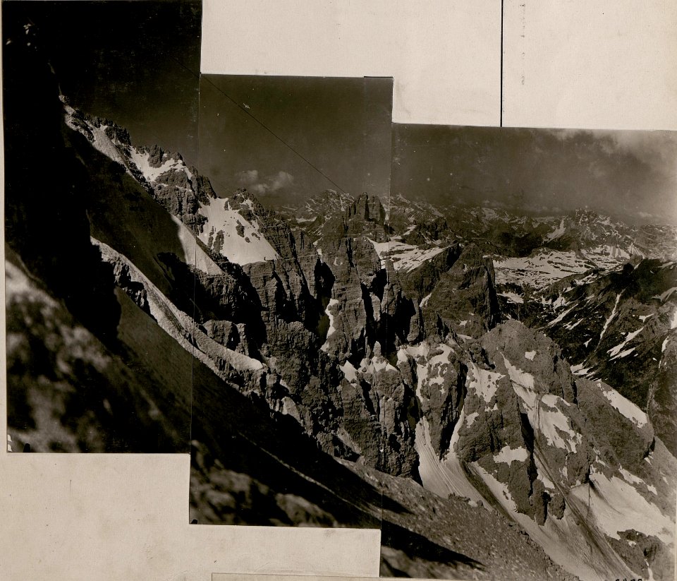 Standpunkt, Weg zur Rotwandspitze, Zinnenpanorama (BildID 15733671)