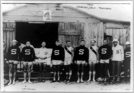 Stanford varsity crew, Poughkeepsie LCCN89706124