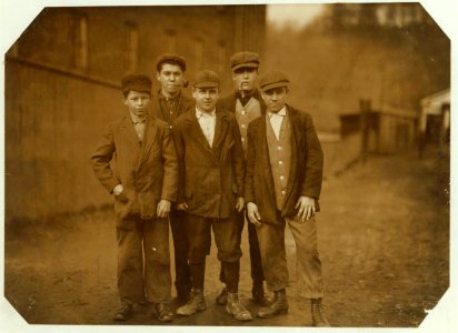 Stanislaus Matthew, 30 Cabot St., (left hand boy). Warren Butman, Nonotuck St. Has worked in spinning room since Monday. LOC nclc.02431