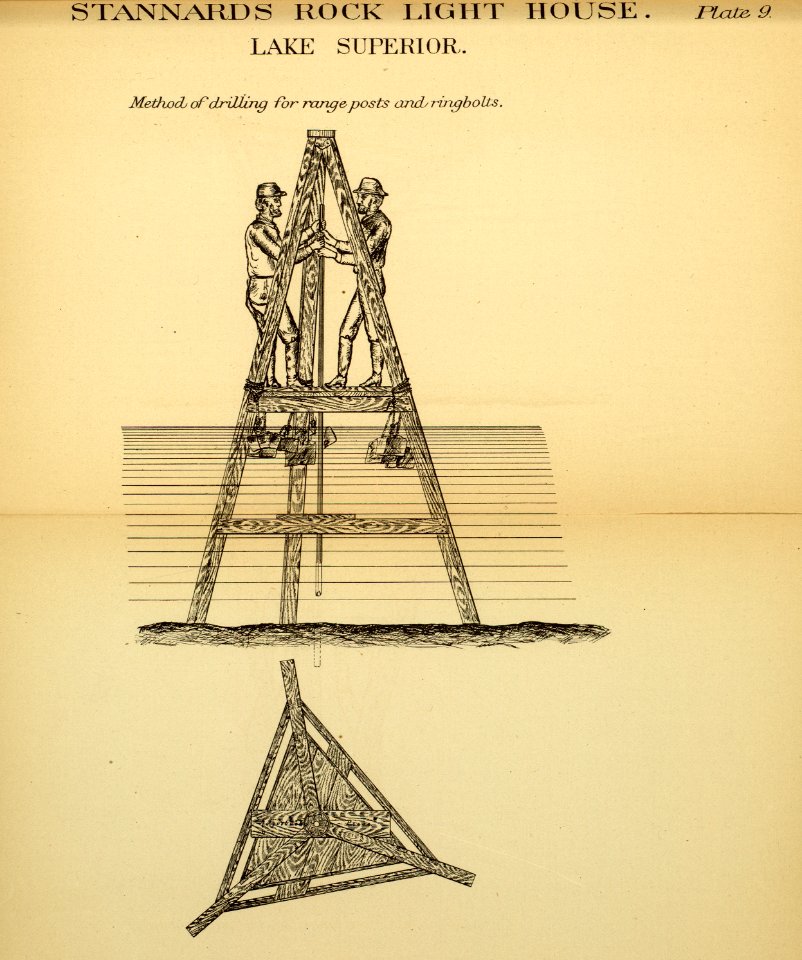 Stannard Rock Light construction technique ppmsca.09355