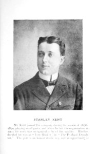 Stanley Kent, stage actor