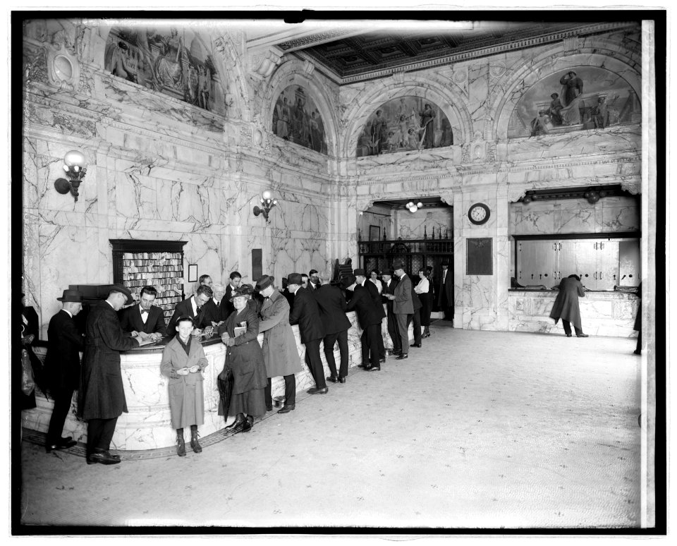Star lobby, Wash. Star, Wash., D.C. LCCN2016823966