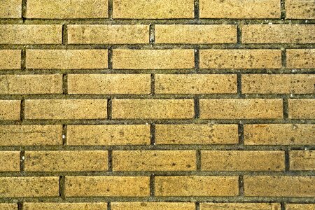 Brickwork masonry seam photo