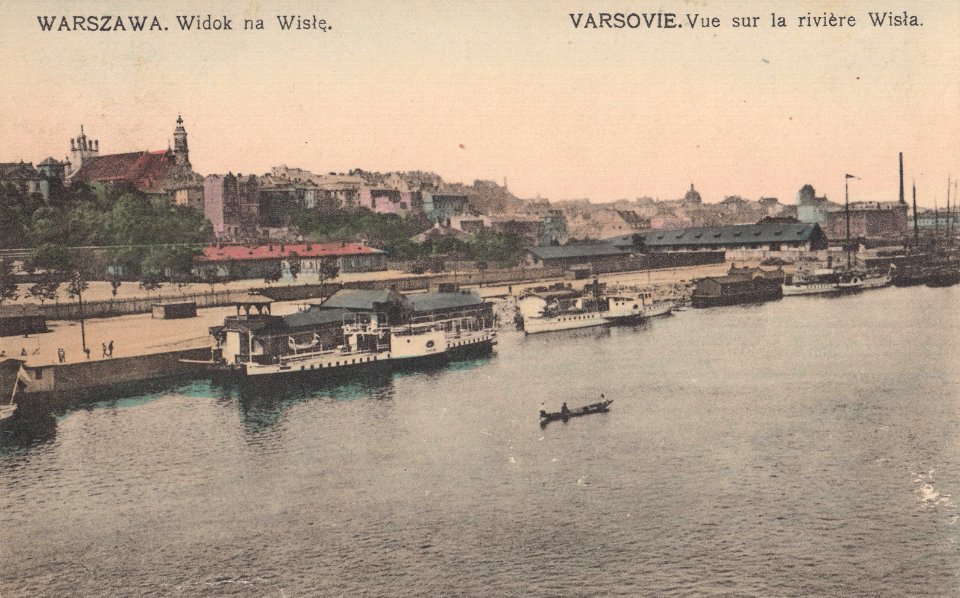 Stare Miasto od strony Wisły przed 1912