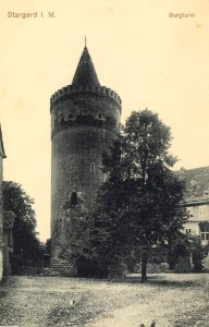 Stargard (Meckl.), Mecklenburg-Vorpommern - Burgturm (Zeno Ansichtskarten)