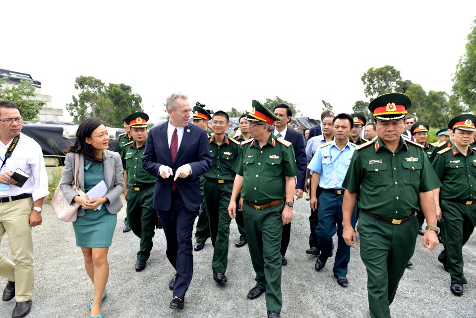 Start of Second Phase of Dioxin Contamination Treatment at Danang Airport (30399751375)