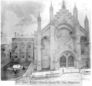 Starr King's Church, Geary Street, San Francisco LCCN2002722230
