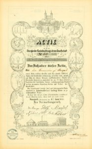 Stargarder Gasbeleuchtungs-Actien-Gesellschaft 1858