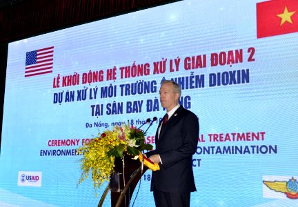 Start of Second Phase of Dioxin Contamination Treatment at Danang Airport (30313547551) photo