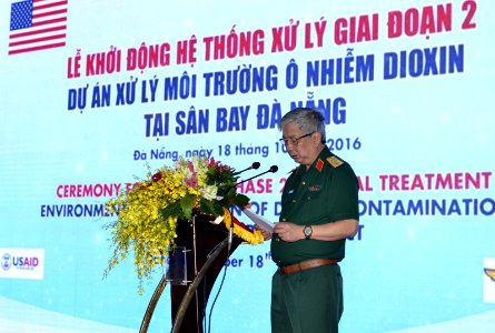 Start of Second Phase of Dioxin Contamination Treatment at Danang Airport (29767961443)
