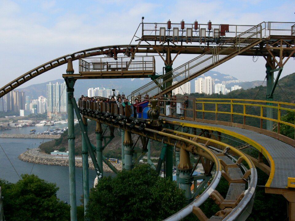 Train hong kong amusement park