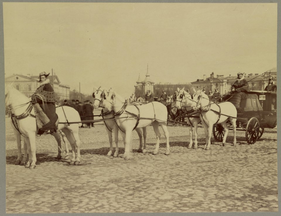 State carriage of Alexander III, St. Petersburg, Russia LCCN2014646332