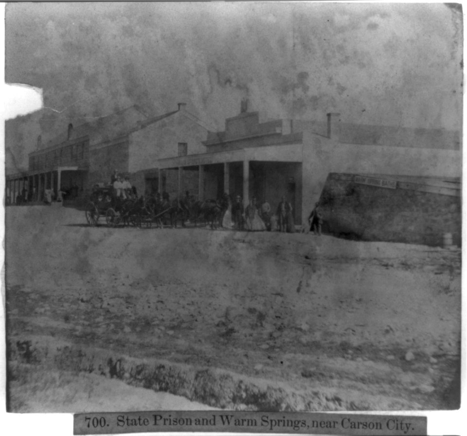 State Prison and Warm Springs, near Carson City LCCN2002723867
